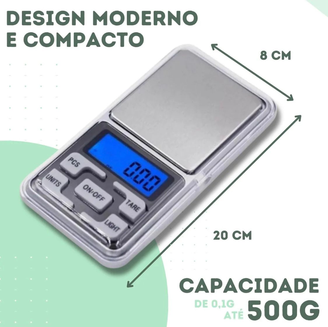 Mini Balança Digital Alta Precisão
