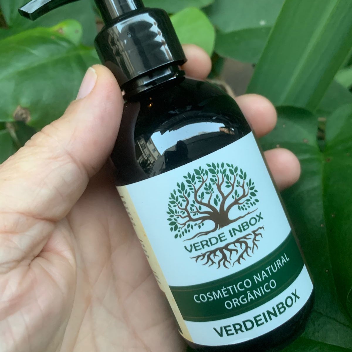 COSMÉTICO NATURAL Personalizado VerdeInbox IA