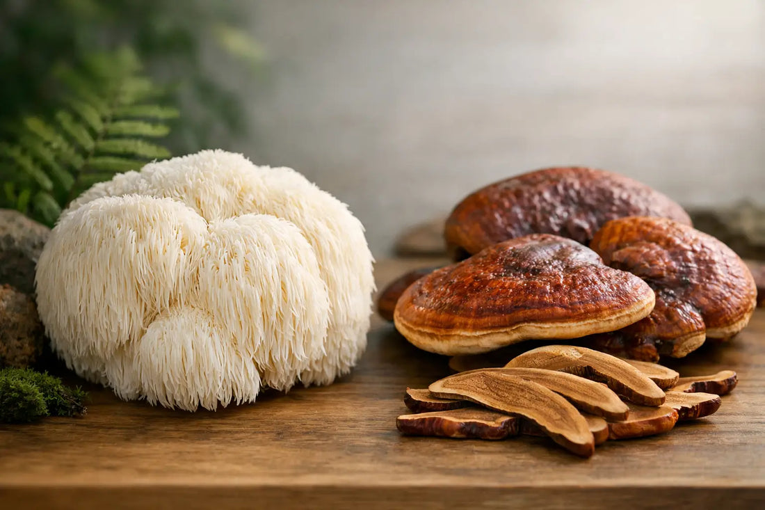 Juba de leão ou reishi: qual faz mais sentido?