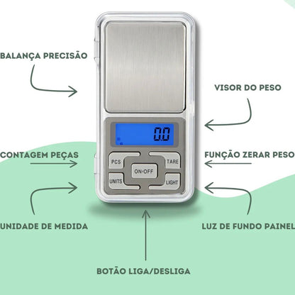 Mini Balança Digital Alta Precisão