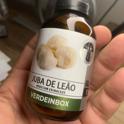 Extrato JUBA DE LEAO Cogumelo Funcional VerdeInbox 60ml